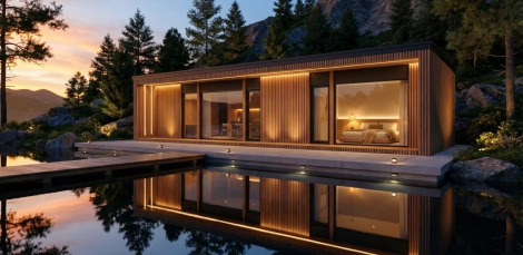 Wellness szaunaház építés Wellness szaunaház építés