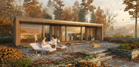 egyedi kültéri szaunaház egyedi kültéri szaunaház