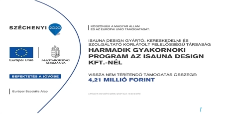 Gyakornoki program az iSauna Design Kft.-nél